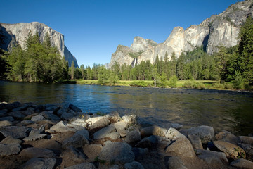 Naklejka na ściany i meble Yosemite National Park