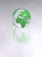green globe
