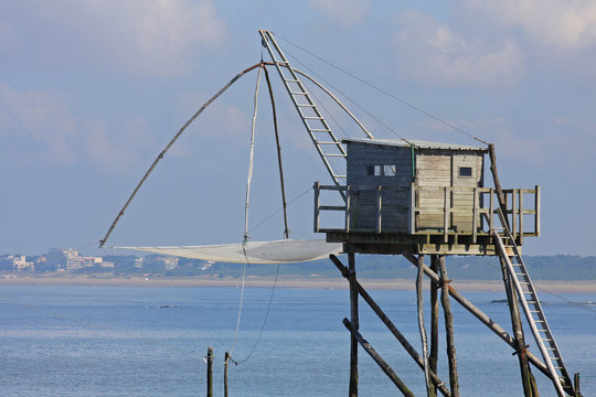 P&ecirc;cherie devant Saint Brevin
