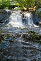 Jewel Falls, a waterfall in Portland Maine