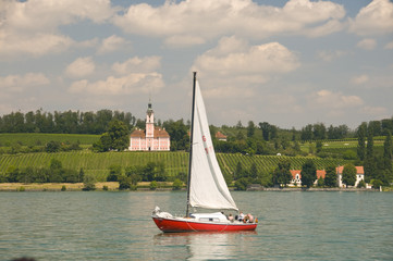 Birnau, on the bodensee (Boden Lake), Germany