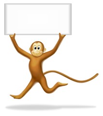 cartello con scimmietta © Piumadaquila.it