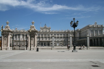 Fototapeta na wymiar Madryt - Royal Palace