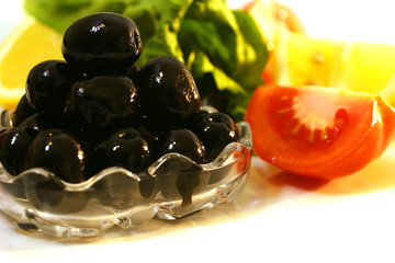black olives