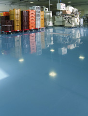 Factory interior