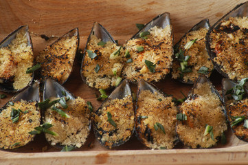Cozze gratinate - Antipasto