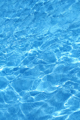 Obraz premium blue pellucid water