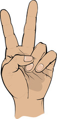 Gesture Two Fingers
