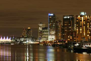 Obraz premium Downtown Vancouver Skyline