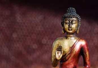 Crédence de cuisine en verre imprimé Bouddha Statue zen de Bouddha