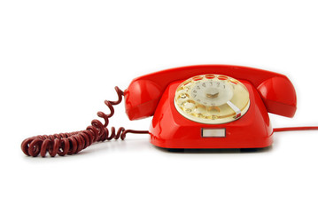 Telefono rosso -front side