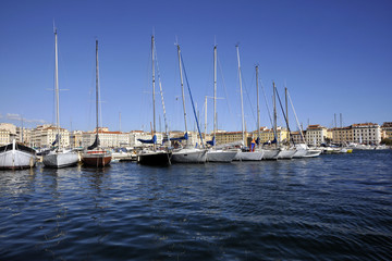 Fototapeta na wymiar Port de Marseille