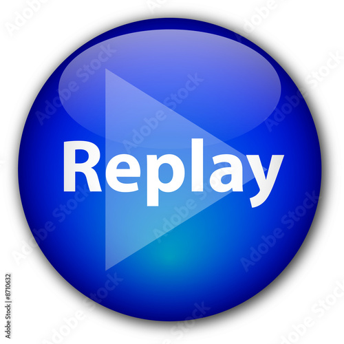 ""Replay" button" Stock photo and royalty-free images on Fotolia.com ... image.