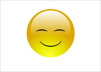 Aqua Emoticons - Smile 2