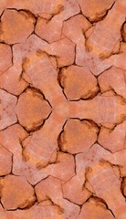 Cracked Brickwork Tile Pattern Background Texture 28