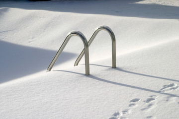 Pool in WInter