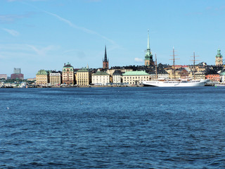 Fototapeta premium skyline of Stockholm