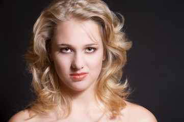 Fototapeta premium Beautiful blond