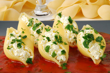 Psat with ricotta cheese