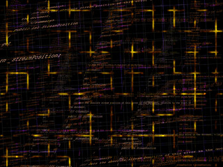 Orange and Yellow Programming Code Background texture