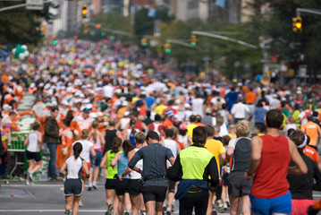 New York City Marathon - obrazy, fototapety, plakaty