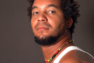 Latino man portrait