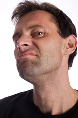 Obraz premium Homme et expression