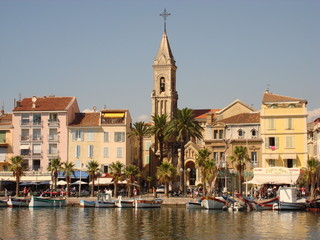 Fototapeta premium Eglise de Sanary sur mer
