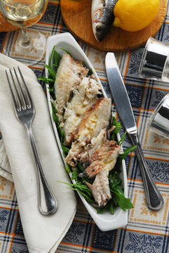Cefali al vapore - Secondi di pesce Veneto