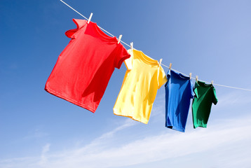 Primary Colored T-Shirts