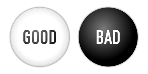 buttons good bad