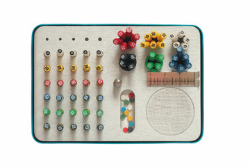Dentist tools.