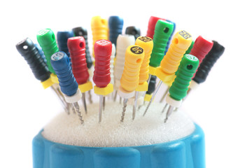 Dentist tools.