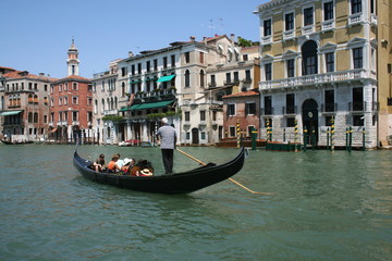 Fototapeta na wymiar Canale Grande w Venedig
