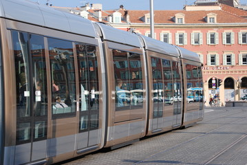 Naklejka premium tramway