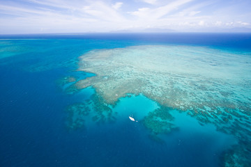 Great Barrier Reef from above - 8763295