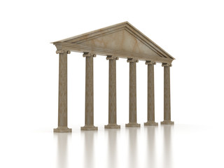 Fototapeta premium Ancient ionic order