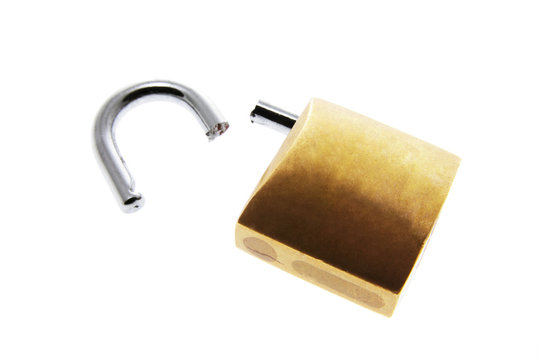 Broken Padlock