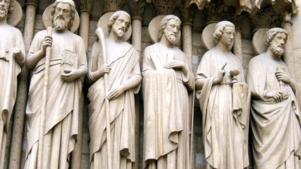 Fototapeta na wymiar Notre Dame, Paris