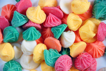 Colourful party mix
