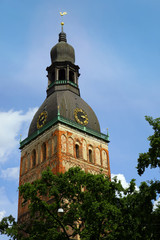 Dome Cathedral is the famoust largest church building in Latvia.