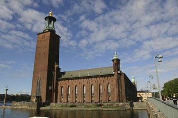 Fototapeta premium stockholm city hall