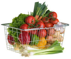Shopping for vegetables