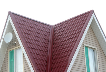 red metal roof