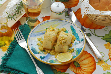 Merluzzo alla romagnola - Secondi di pesce Emilia R.