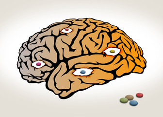 The Drug burns your brain