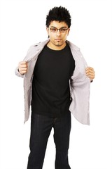 asian male with attitude