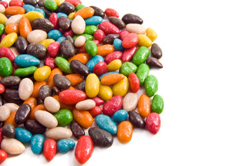 Fototapeta na wymiar Colorful sugar candies