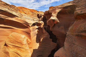 Entrance in Upper canyon Antelopes