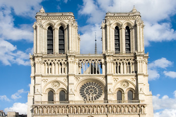 Fototapeta na wymiar Catedral de Notre Dame, Paris (France)